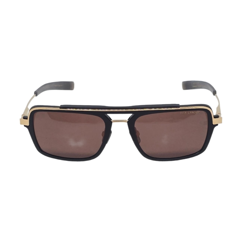 Stylish Black and Gold Sunglasses DITA LANCIER POLARIZED